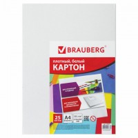 ������ ����� �4 ���������� (���������), 25 ������, BRAUBERG, 210�297 ��, 124021 - ������� ������