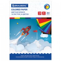 ������� ������ �4 ��������, 16 ������ 8 ������, �� �����, BRAUBERG, 200�275 ��, "������", 129919 - ������� ������