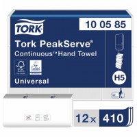   410 ., TORK ( H5) PeakServe, Universal,  12 ., 22,5x20 , W, 100585 -  