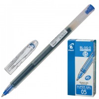 ����� ������� PILOT "Super Gel", �����, ������ ����������, ���� 0,5 ��, ����� ������ 0,3 ��, BL-SG-5 - ������� ������