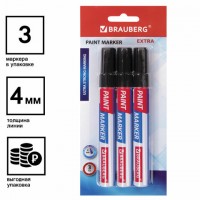 -  EXTRA (paint marker) 4 , ,  3 .,  -, BRAUBERG, 151999 -  