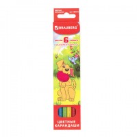 ��������� ������� BRAUBERG "My lovely dogs", 6 ������, ����������, ��������� ��������, 180518 - ������� ������