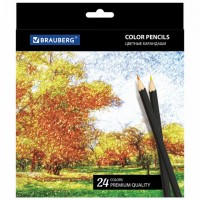 ��������� ������� BRAUBERG "Artist line", 24 �����, ������ ������, ����������, ������ ��������, 180565 - ������� ������