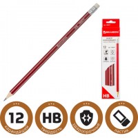 ��������� �������������� BRAUBERG ����� 12 ��., "ZTX", HB, � ��������, ������� ������, ��������� ��������, 180671 - ������� ������