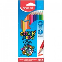 ��������� ������� MAPED (�������) "Color'Peps Star", 12 ������, �����������, ����������, ����������, 183212 - ������� ������