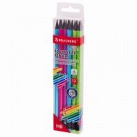 ����� ���������� �������������� BRAUBERG "ULTRA COLOR" 12 ��., HB, � ��������, �����������, 181710 - ������� ������