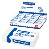 ������ BRAUBERG "Simple", 38�20�10 ��, �����, �������������, ��������� ���������, 228073 - ������� ������