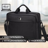 �����-�������� BRAUBERG "Protect" � ���������� ��� �������� 15,6", 2 ���������, ������, 30�40�7 ��, 270831 - ������� ������