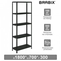 ������� ������������� BRABIX "������ MS KD-180/30/70-5", ����, 1800�700�300 ��, 5 �����, 291267, S240BR123593 - ������� ������