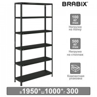 ������� ������������� BRABIX "������ MS KD-195/30-6", ����, 1950�1000�300 ��, 6 �����, 291271, S240BR243693 - ������� ������