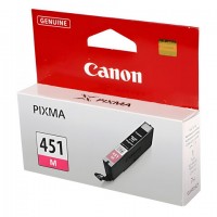 Картридж струйный CANON (CLI-451M) Pixma iP7240 и другие, пурпурный, оригинальный, 6525B001 - Премиум Сервис