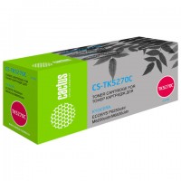 Картридж лазерный CACTUS (CS-TK5270C) для Kyocera P6230cdn/M6230cidn/M6630cidn, голубой, ресурс 6000 страниц - Премиум Сервис