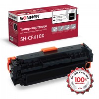 Картридж лазерный SONNEN (SH-CF410X) для HP LJ Pro M477/M452 ВЫСШЕЕ КАЧЕСТВО, черный, 6500 страниц, 363946 - Премиум Сервис