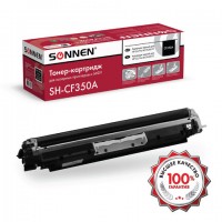 Картридж лазерный SONNEN (SH-CF350A) для HP CLJ Pro M176/M177 ВЫСШЕЕ КАЧЕСТВО, черный, 1300 страниц, 363950 - Премиум Сервис