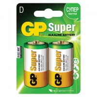 ��������� GP Super, D (LR20, 13�), �����������, �������� 2 ��., �������, 13A-2CR2 - ������� ������