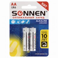 ��������� �������� 2 ��., SONNEN Alkaline, �� (LR6, 15�), �����������, �����������, �������, 451084 - ������� ������