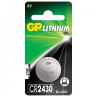 ��������� GP Lithium, CR2430, ��������, 1 ��., � ��������, CR2430-8C1 - ������� ������