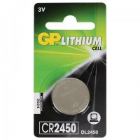  GP Lithium, CR2450, , 1 .,  , CR2450-2C1 -  