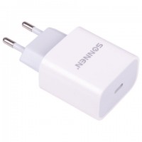 ������� �������� ���������� ��� iPhone (220�) SONNEN, ���� Type-C, �������� ��� 2A, �����, 455507 - ������� ������