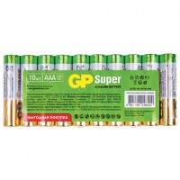 ��������� GP Super, AAA (LR03, 24�), �����������, ������������, �������� 10 ��., � ������, 24A-2CRB10, GP 24A-2CRB10 - ������� ������