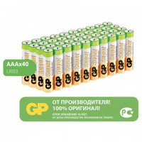 ��������� GP Super, AAA (LR03, 24�), �����������, ������������, �������� 40 ��., 24A-2CRVS40, GP 24A-2CRVS40 - ������� ������