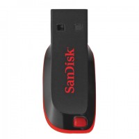 ����-���� 16 GB, SANDISK Cruzer Blade, USB 2.0, ������, SDCZ50-016G-B35 - ������� ������