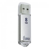 ����-���� 8 GB, SMARTBUY V-Cut, USB 2.0, ������������� ������, �����������, SB8GBVC-S - ������� ������