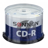  CD-R SONNEN 700 Mb 52x Cake Box (  ),  50 ., 512570 -  