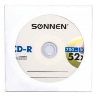  CD-R SONNEN, 700 Mb, 52x,   (1 ), 512573 -  