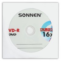  DVD-R SONNEN, 4,7 Gb, 16x,   (1 ), 512576 -  