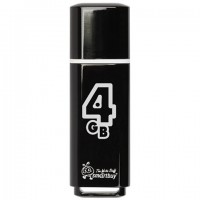 ����-���� 4 GB, SMARTBUY Glossy, USB 2.0, ������, SB4GBGS-K - ������� ������