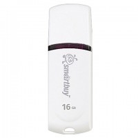 - 16 GB, SMARTBUY Paean, USB 2.0, , SB16GBPN-W -  