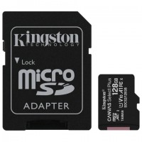����� ������ microSDXC 128 GB KINGSTON Canvas Select Plus UHS-I U1,100 ��/� (class 10), �������, SDCS2/128 GB, SDCS2/128GB - ������� ������