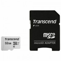   microSDHC 32 GB TRANSCEND UHS-I U3, 95 / (class 10), , TS32GUSD300S-A -  