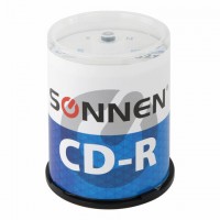  CD-R SONNEN, 700 Mb, 52x, Cake Box (  )  100 ., 513533 -  