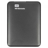 ������� ������� ���� WD Elements Portable 2TB, 2.5", USB 3.0, ������, WDBU6Y0020BBK-WESN - ������� ������