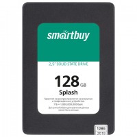 ������������� ���������� SSD SMARTBUY Splash 128GB, 2,5", SATA III, ������, SBSSD-128GT-MX902-25S3 - ������� ������