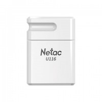 ����-���� 32 GB NETAC U116, USB 2.0, �����, NT03U116N-032G-20WH - ������� ������
