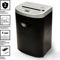 Уничтожитель (шредер) BRAUBERG S22-S, 2 уровень секретности, полоски 4 мм, 22 листа, 34 л, CD, 531773 - Премиум Сервис