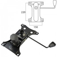 Механизм качания BRABIX "Топ-ган" для кресла, 150х220 мм, межцентровое расстояние крепежа, 532523 - Премиум Сервис