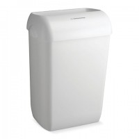 Контейнер для мусора, 43 л, KIMBERLY-CLARK Aquarius, белый, 56,9х42,2х29 см, без крышки, 6993 - Премиум Сервис