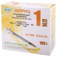 ����� ����������� SFM, 1 ��, �������� 100 ��., � �������, U-100 ���� 0,45�12 �� - 26G, 534208 - ������� ������