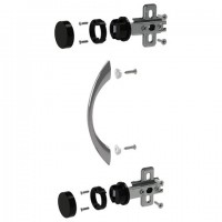 Фурнитура для двери стеклянной "Канц", "Фея", ФС01 - Премиум Сервис