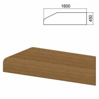 Экран-перегородка к столам "Арго", шириной 1600 мм, орех - Премиум Сервис