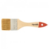 Кисть плоская 50 мм, натуральная щетина, деревянная ручка, для масляных красок, лаков, SPARTA, 824305 - Премиум Сервис