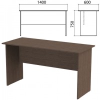 Стол письменный "Канц", 1400х600х750 мм, цвет венге (КОМПЛЕКТ) - Премиум Сервис