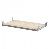Полка для клавиатуры "Арго", 590х350 мм, ясень шимо (КОМПЛЕКТ) - Премиум Сервис
