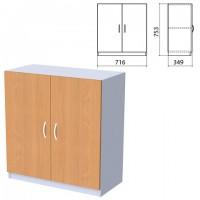 Шкаф закрытый "Бюджет", 716х349х753мм, груша ароза (КОМПЛЕКТ) - Премиум Сервис