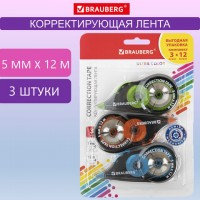   BRAUBERG ULTRA COLOR, 5  x 12 ,  ,   3   , 271253 -  