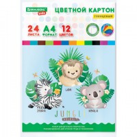 ������ ������� �4 ���������� EXTRA, 24 ����� 12 ������, � �����, BRAUBERG KIDS, 200�290, �������, 115158 - ������� ������